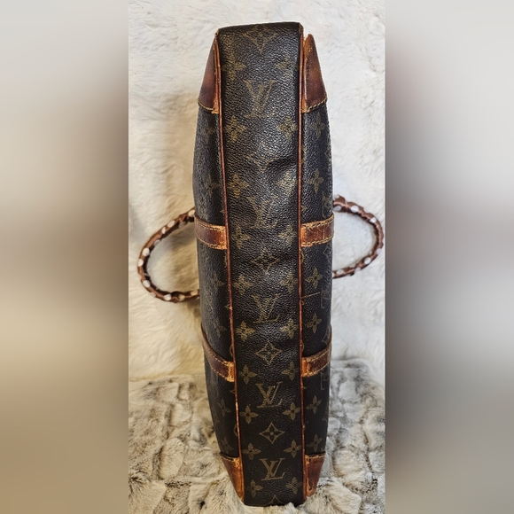 Louis Vuitton Black and Brown Monogram Briefcase - Picture 6 of 16